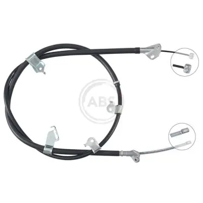 Última Versión Cable de accionamiento, freno de estacionamiento A.B.S. K17632
